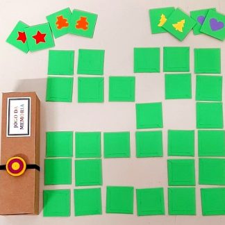 Jogo da memória 18 pares.